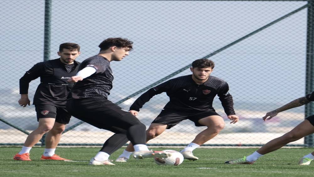 Hatayspor, Konyaspor maçı hazırlıklarını tamamladı
